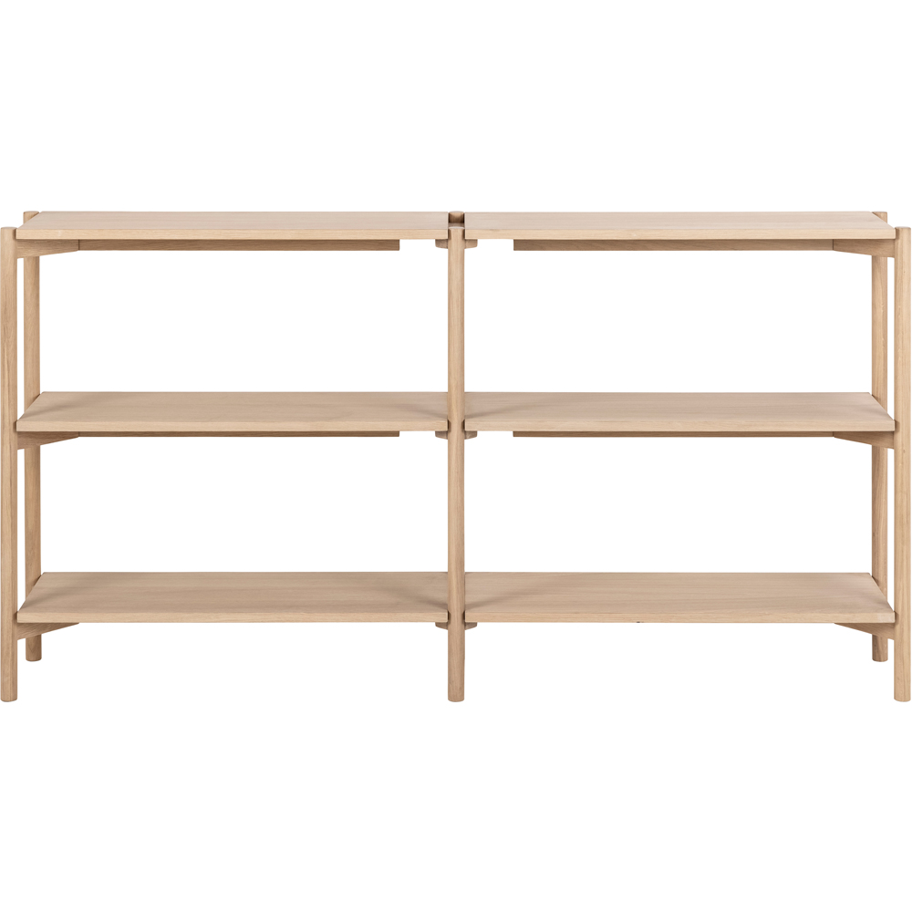 Florence Braidwood 4 Shelf White Bookcase Image 3