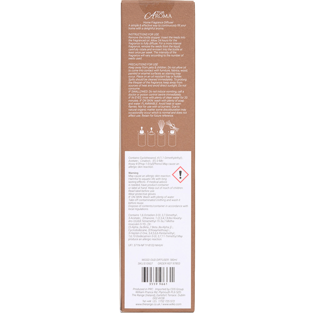 Wood Oud 180ml Diffuser Image 3