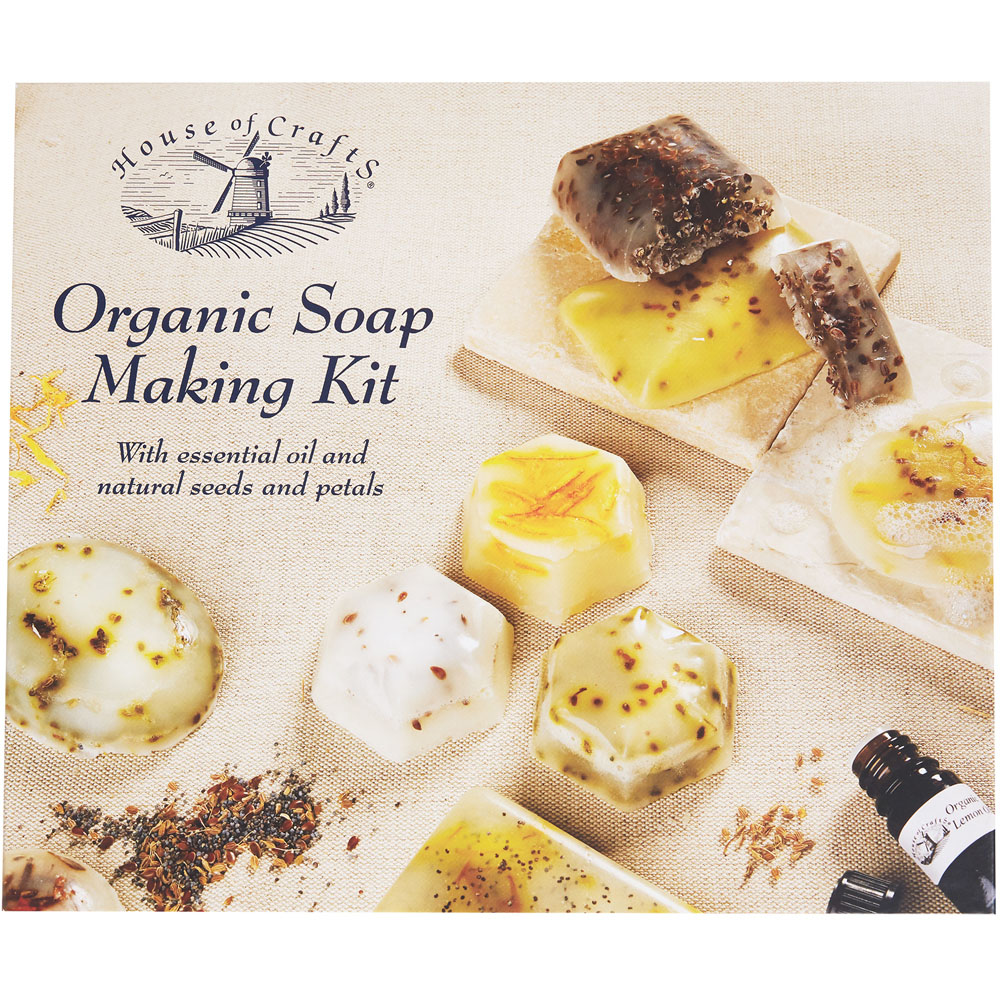 House of Crafts Multicoloured Organic Soap Making Craft Kit Image 1