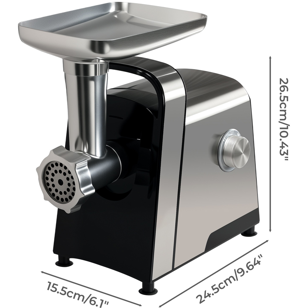 Spector MG1004-UK Stainless Steel Electric Meat Grinder Mincer 2800W Image 9