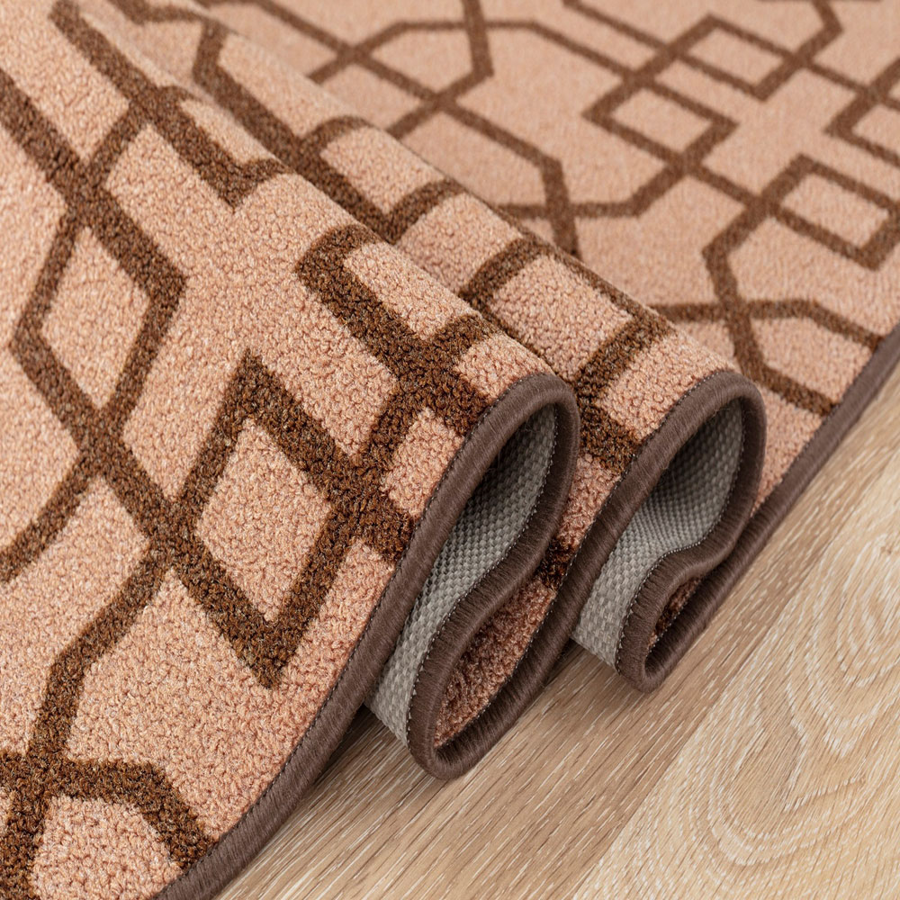Smart Living Siam Beige and Brown Gel Back Non-Slip Mat 80 x 300cm Image 4