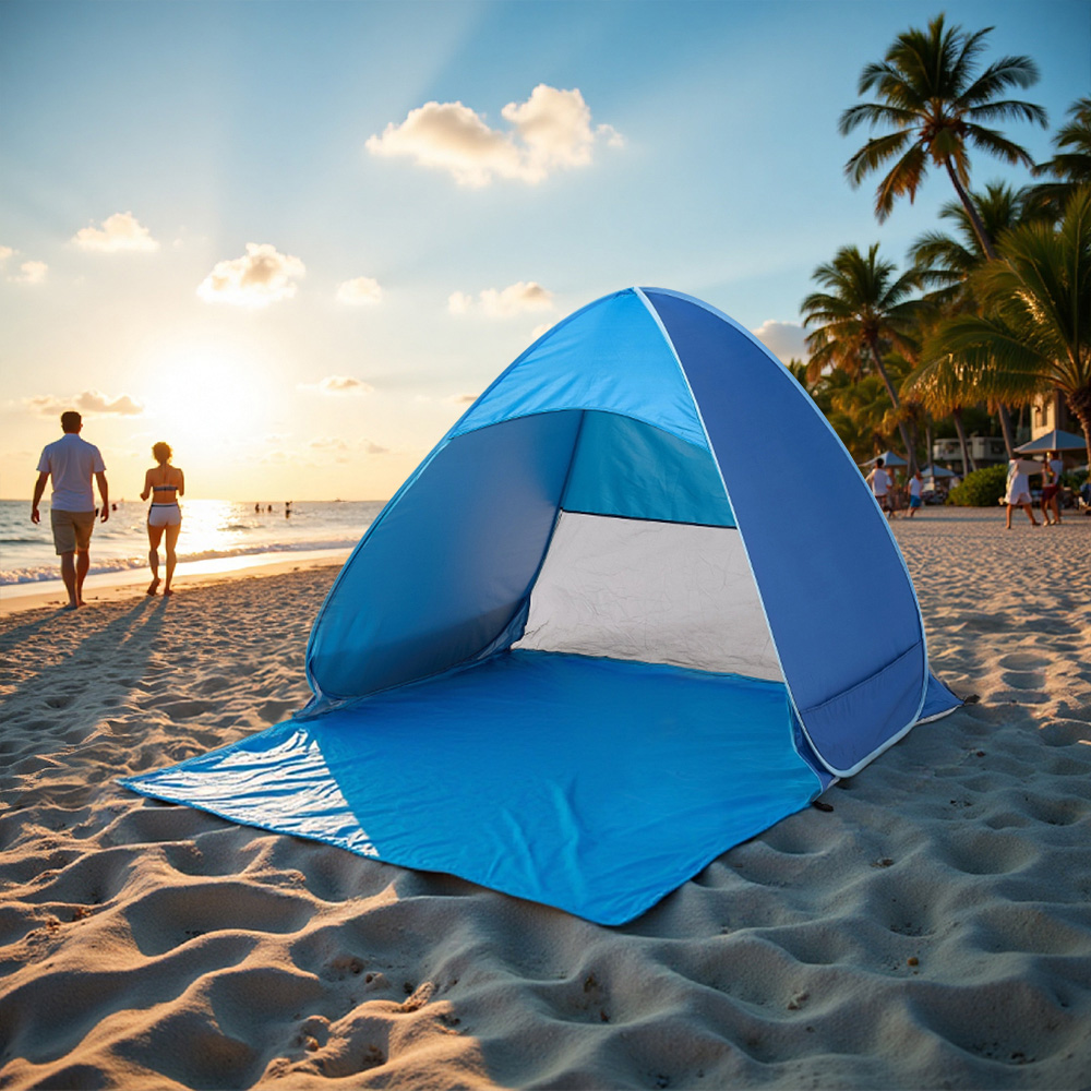 Living and Home 2-3 Person UV Resistant Pop Up Camping Tent Image 7