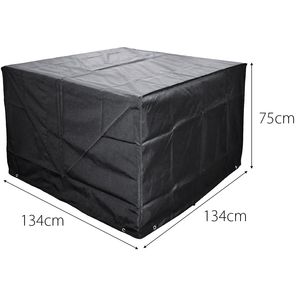 Cozy Bay EZBreathe 8 Seater Black Set Cover Image 5
