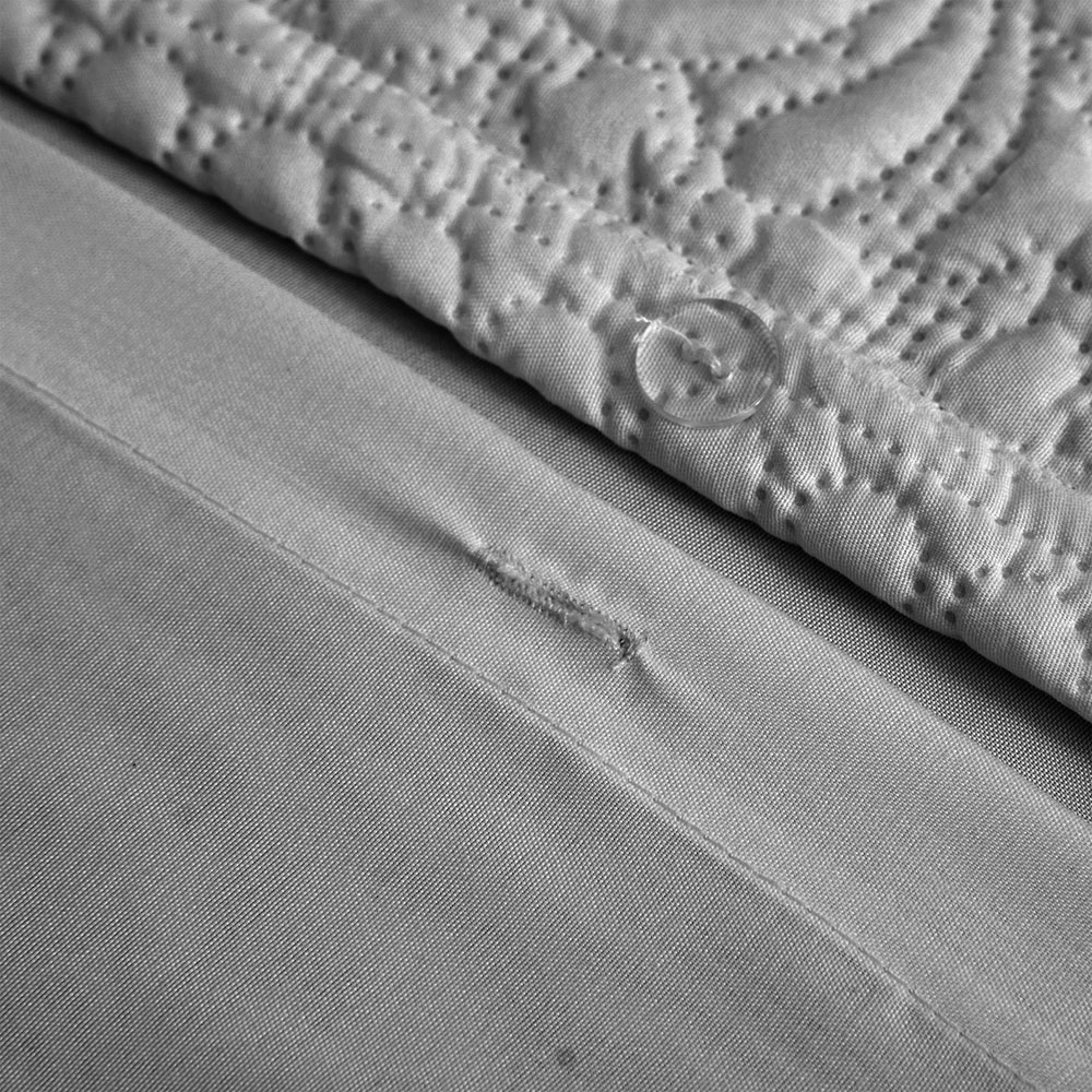 Velosso Winchester Double Grey Duvet Set Image 4