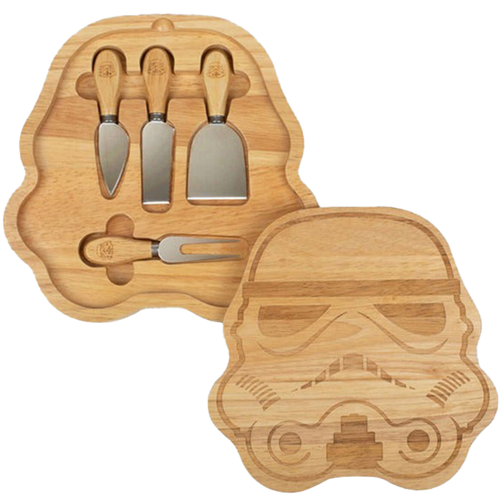 Original Stormtrooper Cheeseboard and Knife Set Image 1