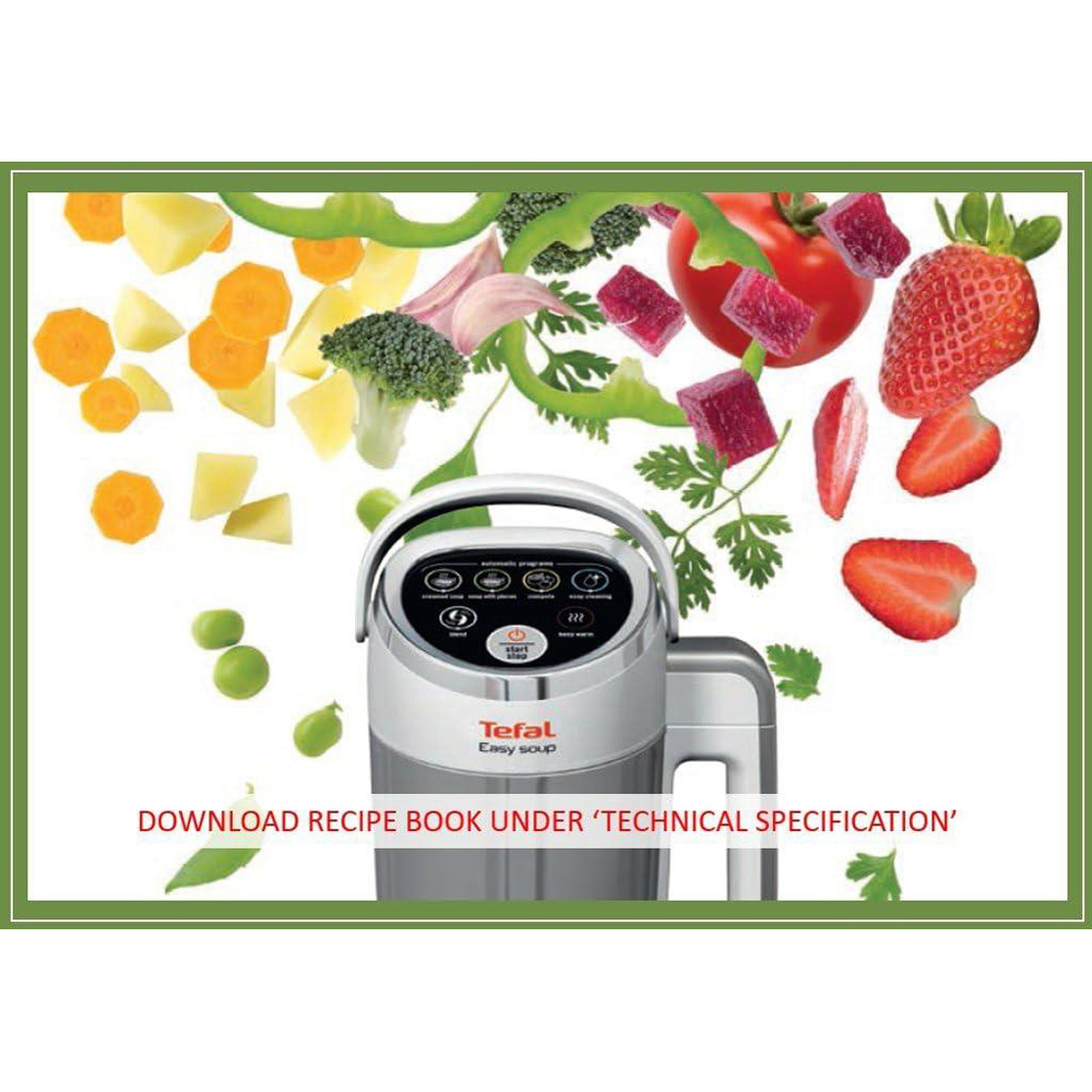 Tefal Auto Clean Digital Control Smoothie and Soup Maker 1.2L Image 6