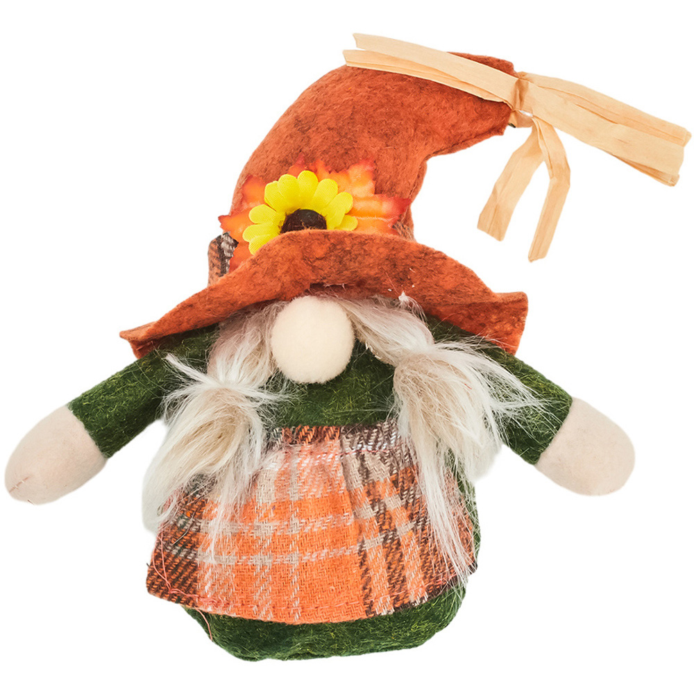 Living and Home Multicoloured Faceless Gnome Home Ornament 2 Pack Image 3