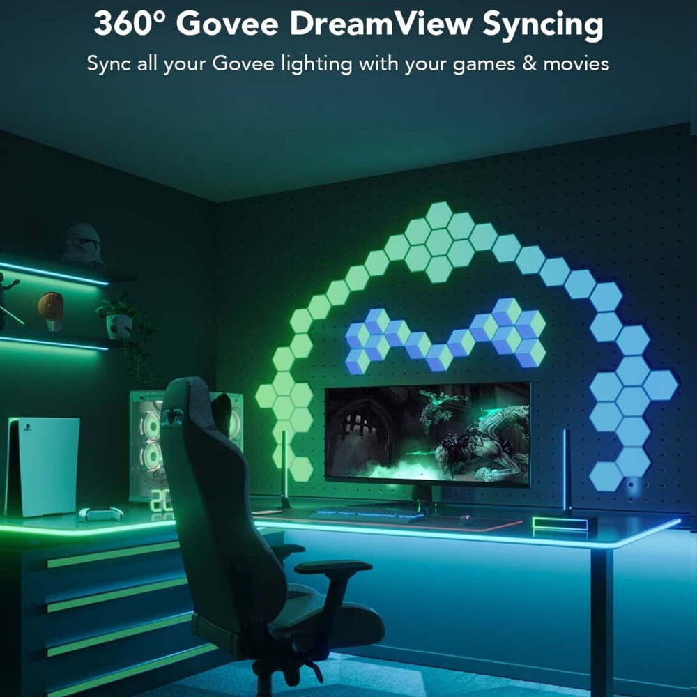 Govee RGBIC LED Smart Gaming Table Neon Rope Light 3m Image 7