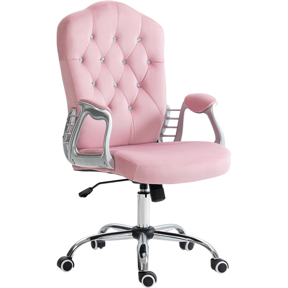 Portland Pink Adjustable Height Office Chair with Tilt Function Image 2