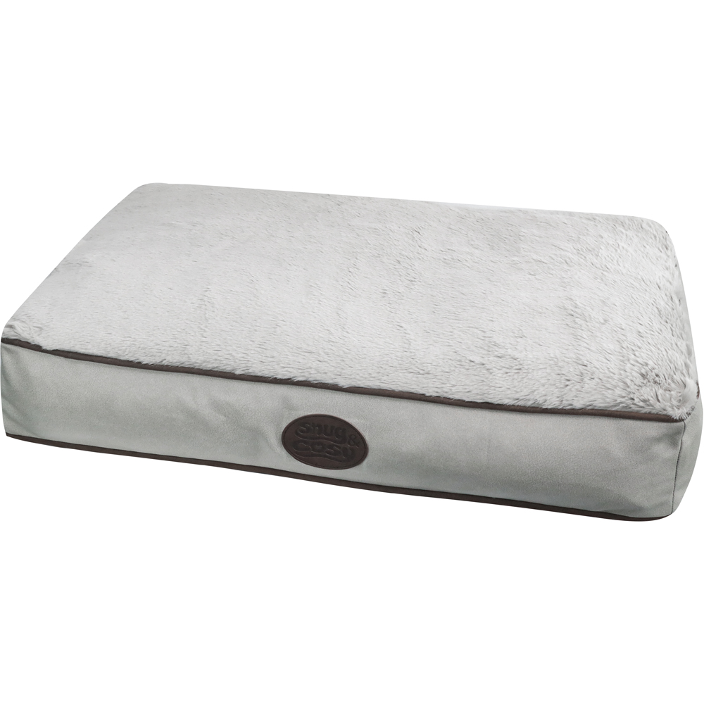 Snug & Cosy Tuscany Medium Natural Dog Lounger Bed Image 1