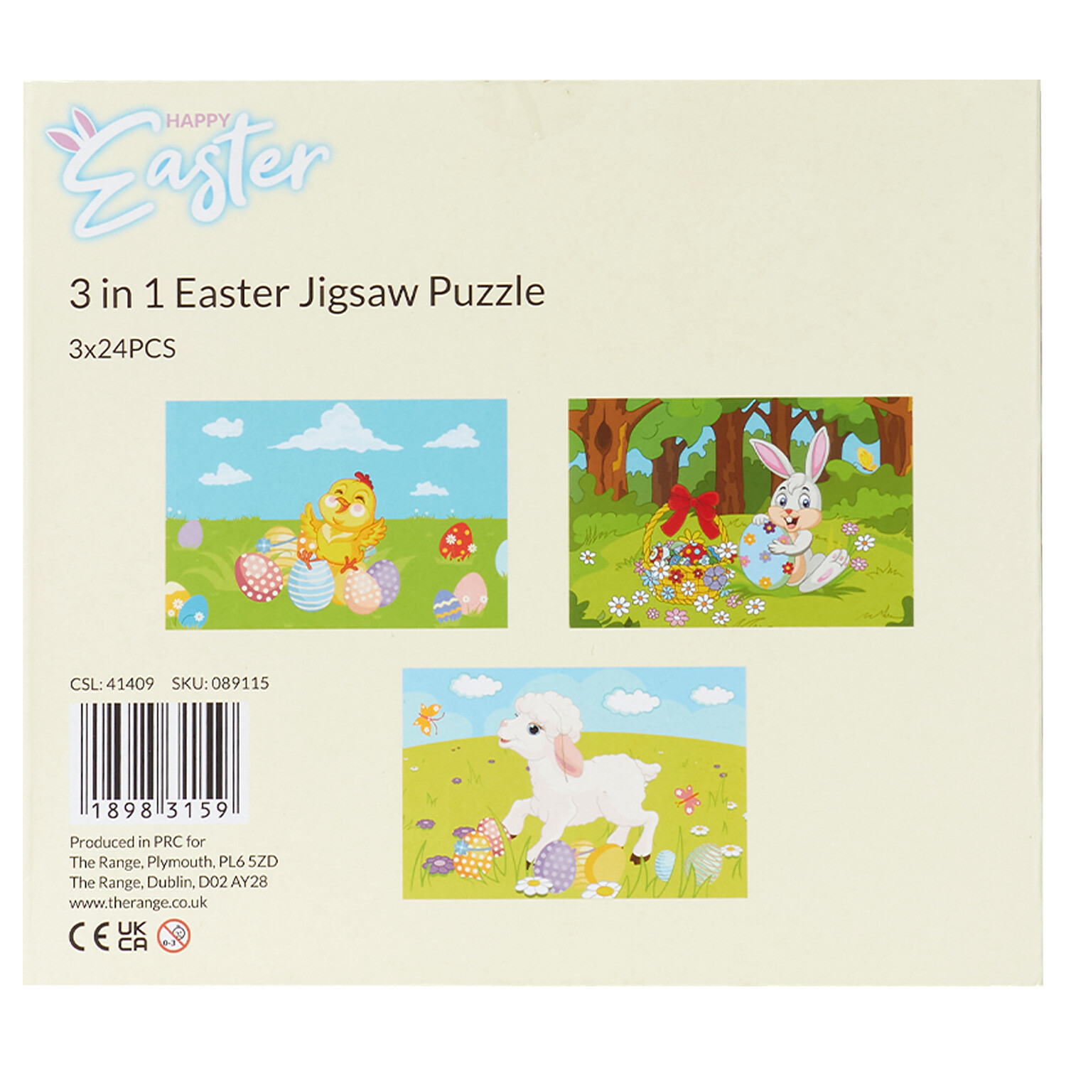 3-in-1 Easter Jigsaw Puzzle Image 3