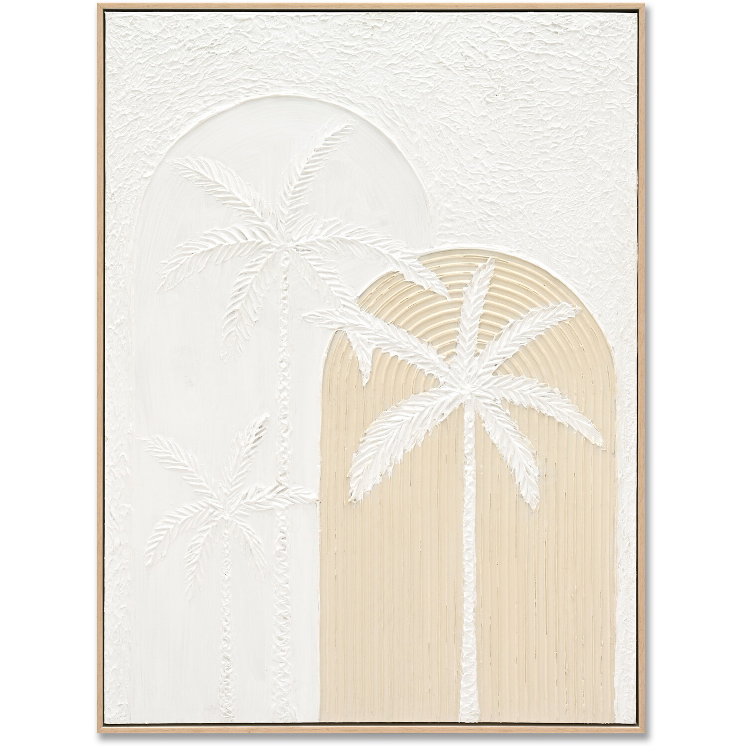 3D Palm Tree Textured Art Image 5
