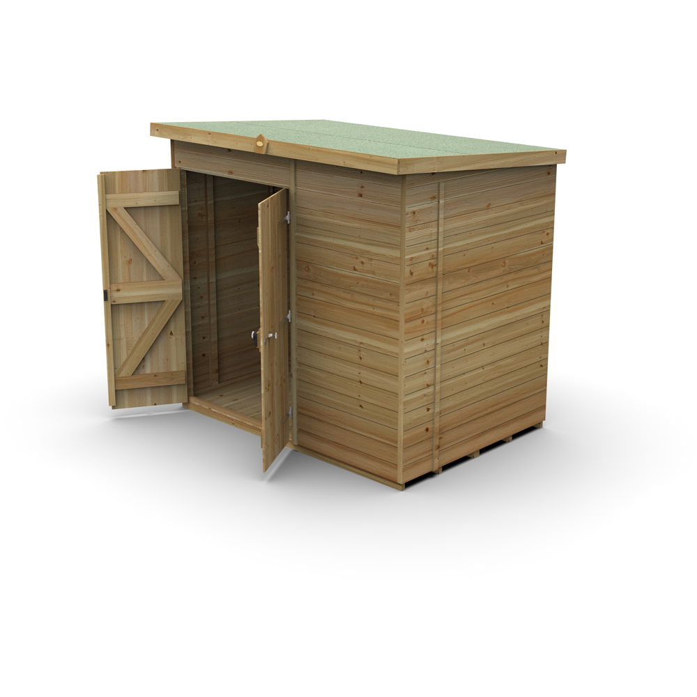 Forest Garden Timberdale 7 x 5ft Pent Shed Image 3