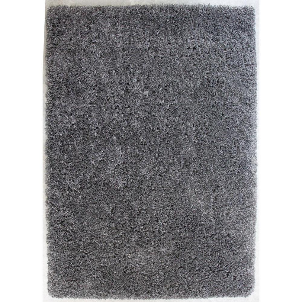 Kukoon Kinsale Dark Grey Multicolour Shaggy Mottled Rug 240 x 330cm Image 2