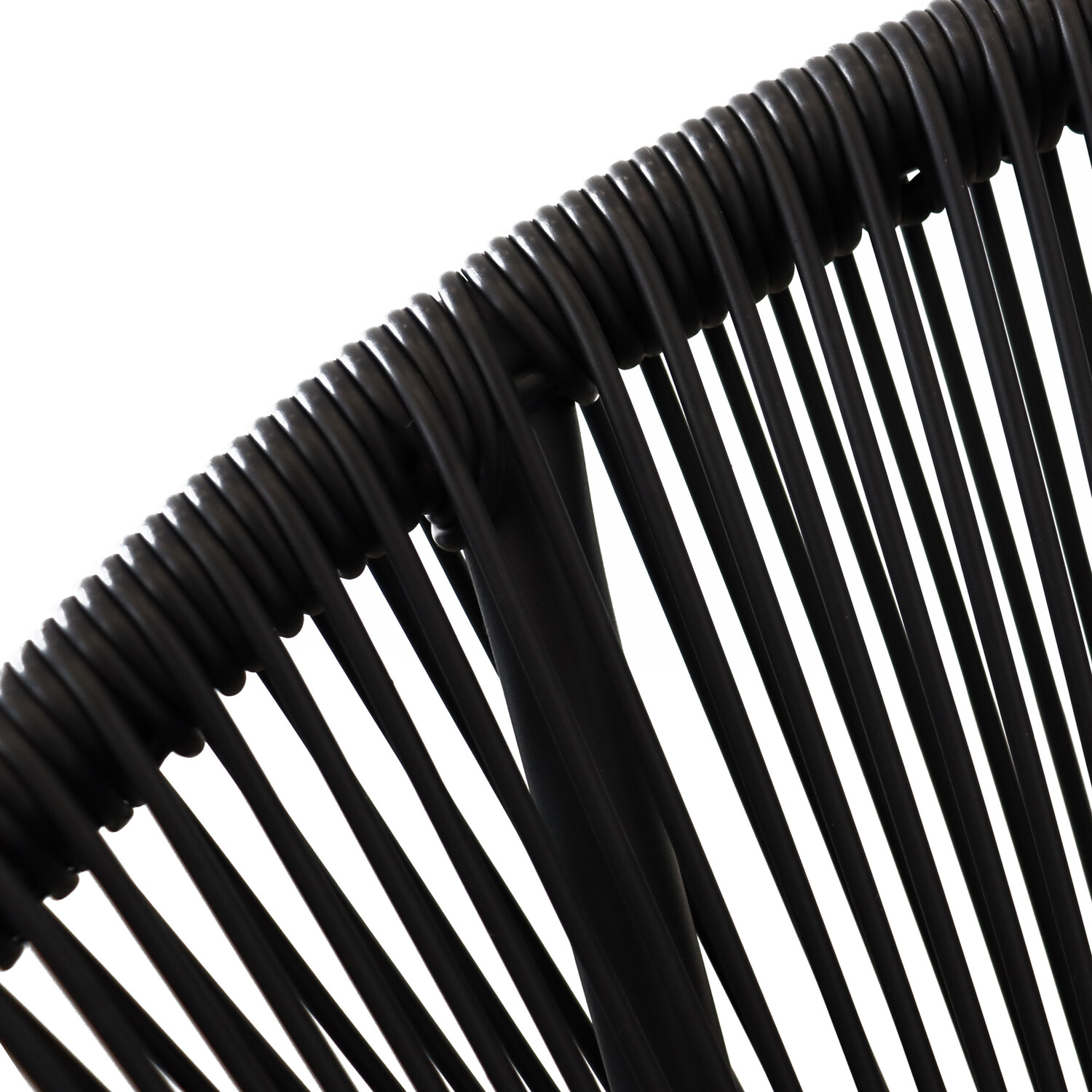 Acapulco 2 Seater Bench Black Image 5