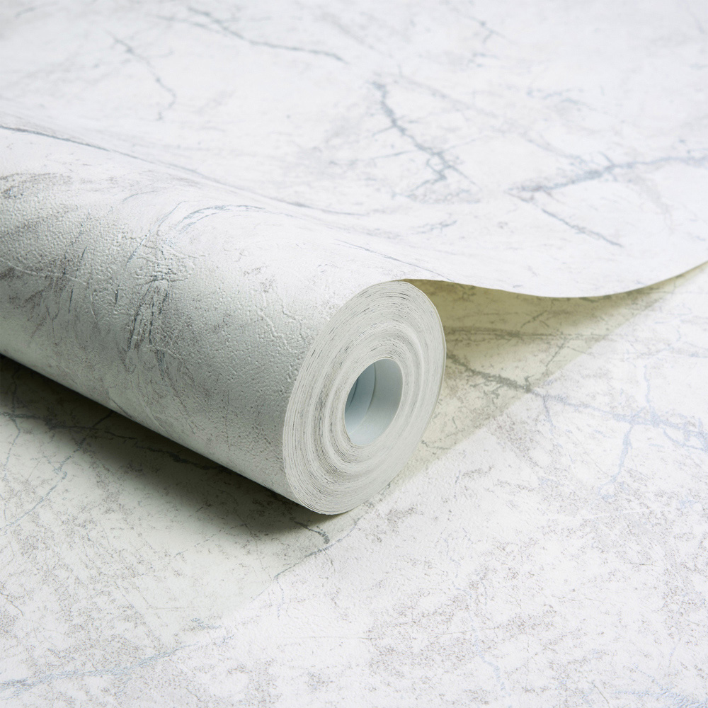 Grandeco Thassos White Wallpaper Image 2