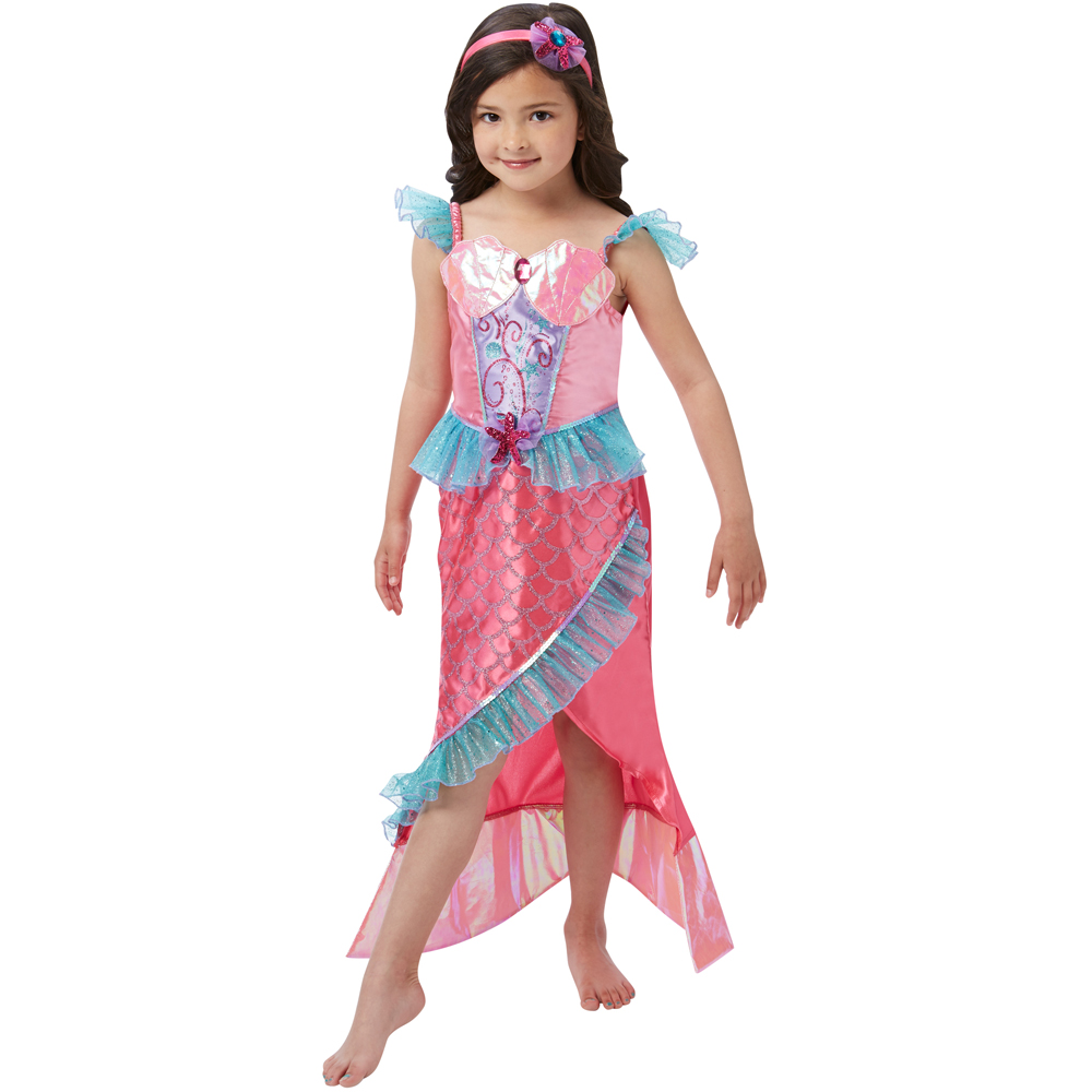 Rubies Masquerade Kids Deluxe Mermaid Princess Costume Large Image 1