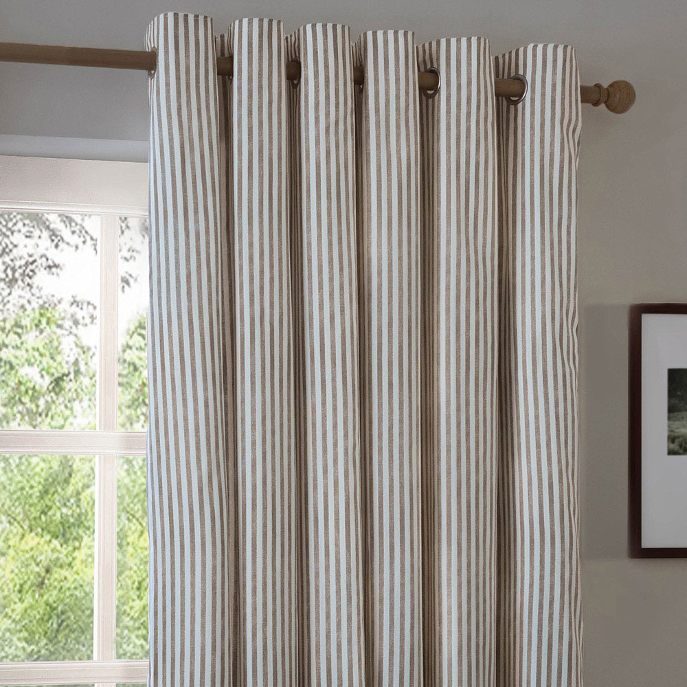 Yard Hebden Mole Cotton Blackout Eyelet Curtains 168 x 137cm Image 3