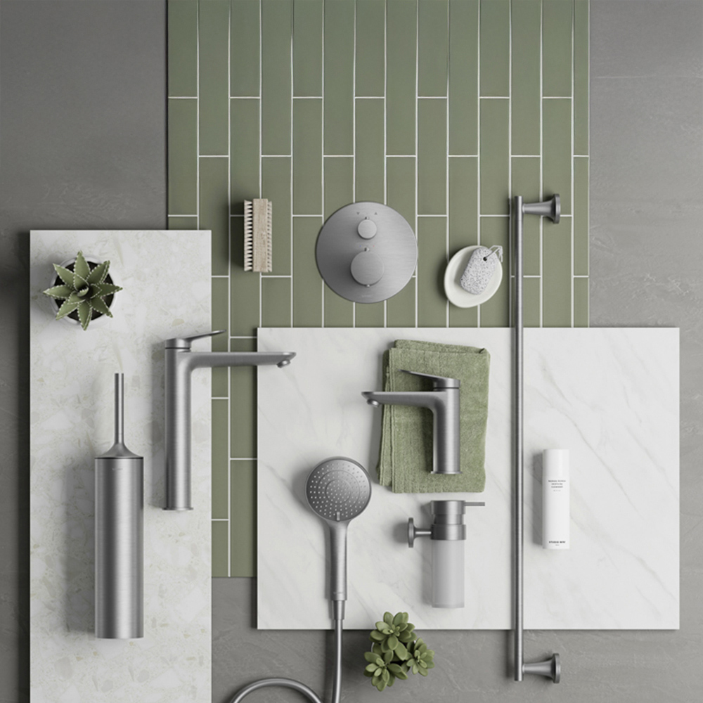Duravit MinusFlow Stainless Steel Jet Hand Shower Image 6