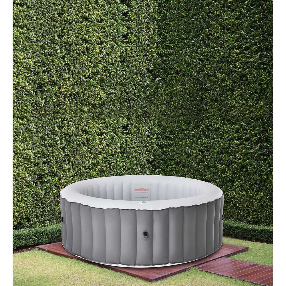 Mspa Lite Hot Tub - Grey / 4 / Round Image 3