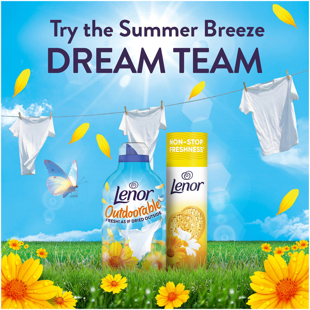 Lenor Outdoorable Concentrated Fabric Conditioner Summer Breeze Image 6