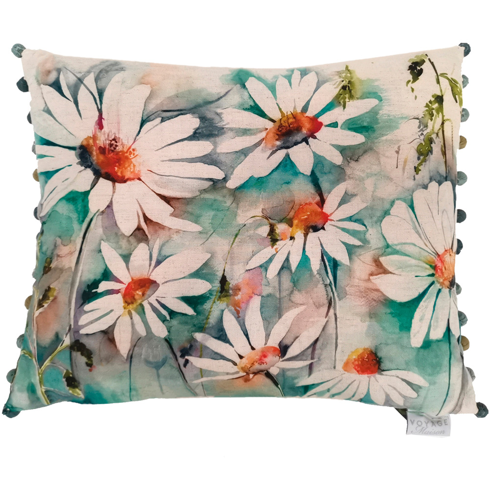 Voyage Maison Prairie Biscay Printed Feather Cushion 45 x 55cm Image 1