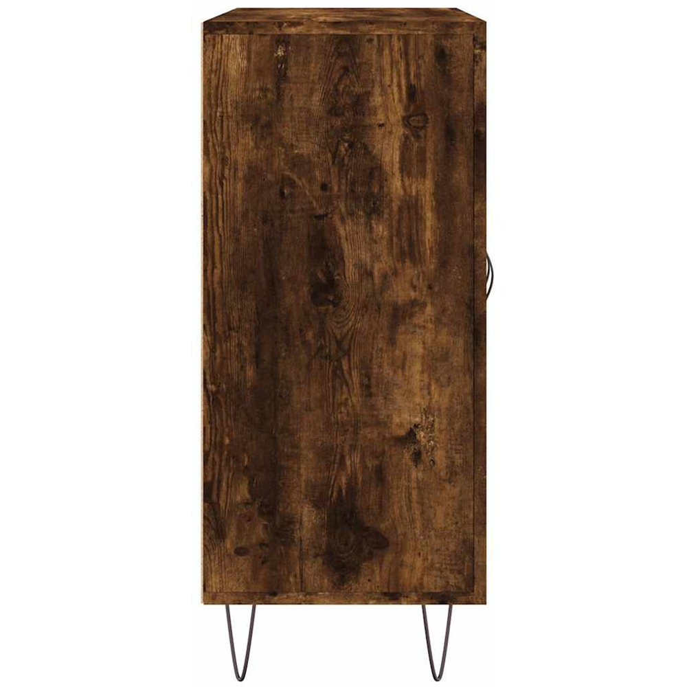 vidaXL 3 Door Smoked Oak Sideboard Image 7