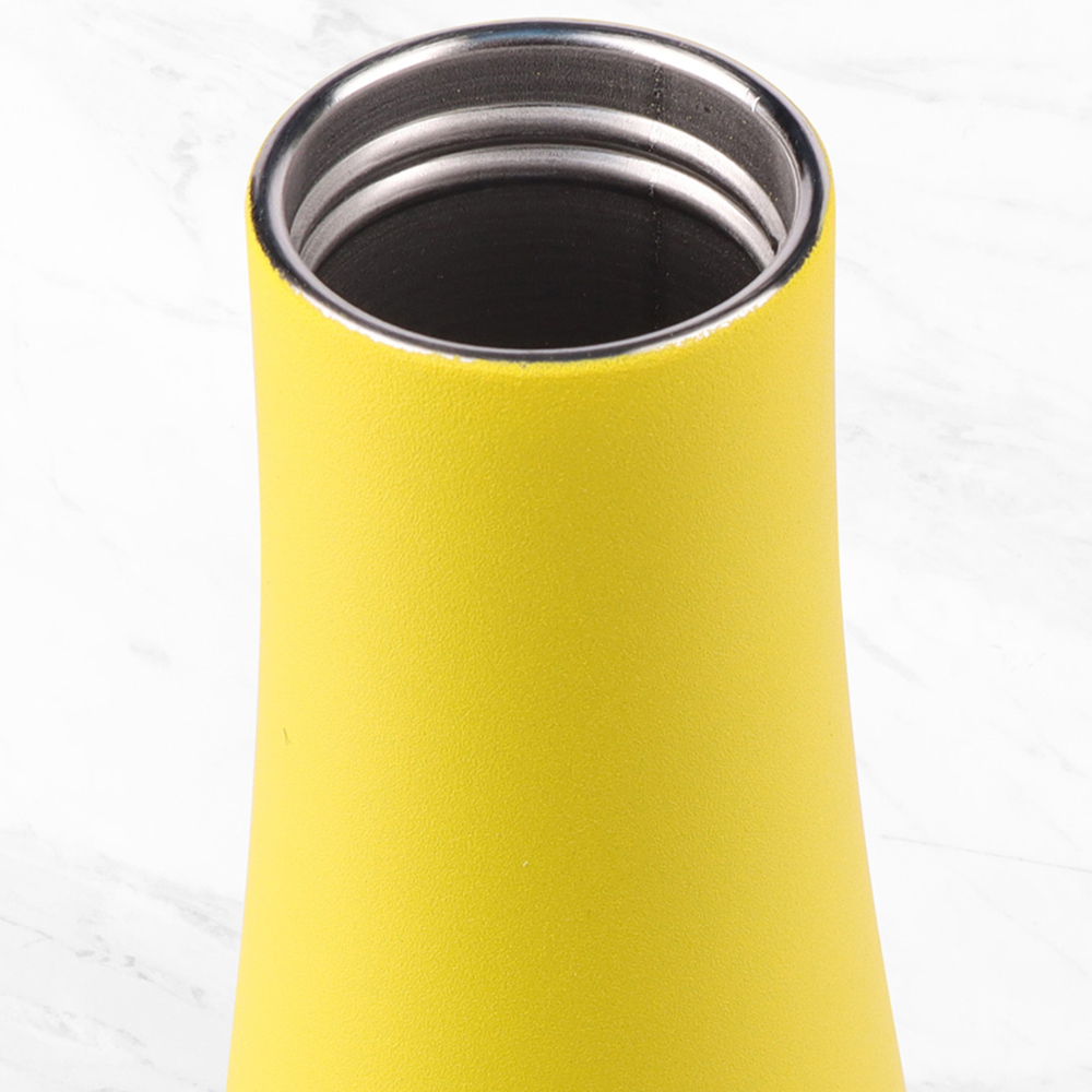 Myga Bali Yellow Insulated Vase Water Bottle 700ml Image 3