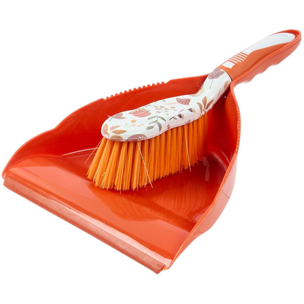 Autumn Dustpan and Brush Set Image 1