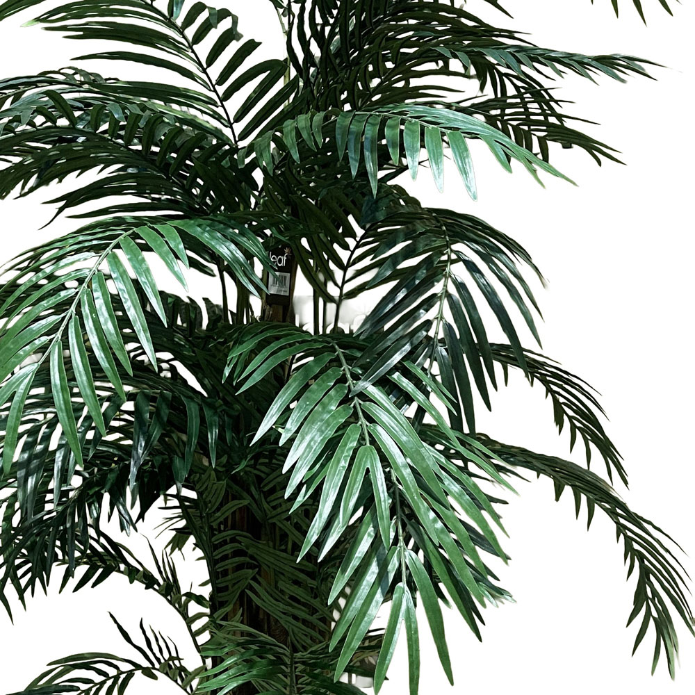 Leaf Areca Palm Fire Retardant Artificial Tree 6.88ft Image 4