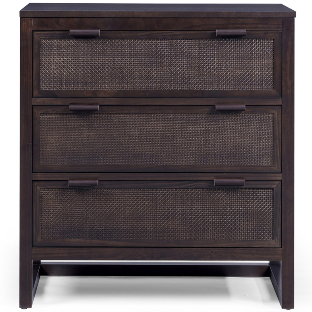 Teamson Home Hatteras 3 Drawer Espresso Dresser Image 3