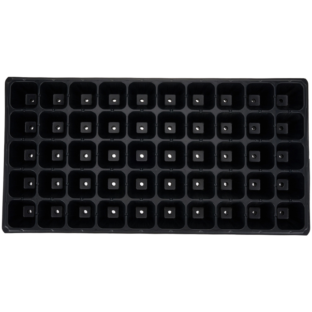 Living and Home 50 Cell Gardening Seedling Tray Set of 10 Image 3