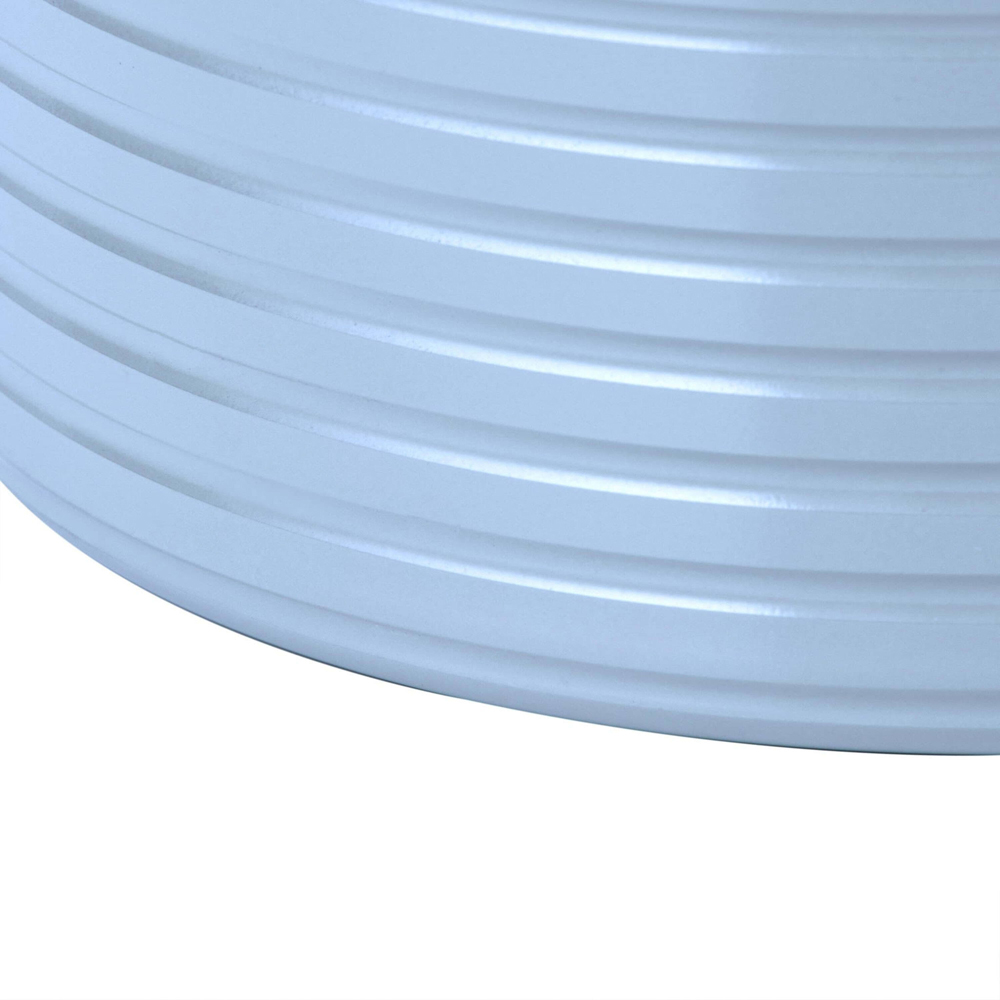Swan Retro 3 Piece Blue Aluminium Non-Stick Saucepan Set Image 6