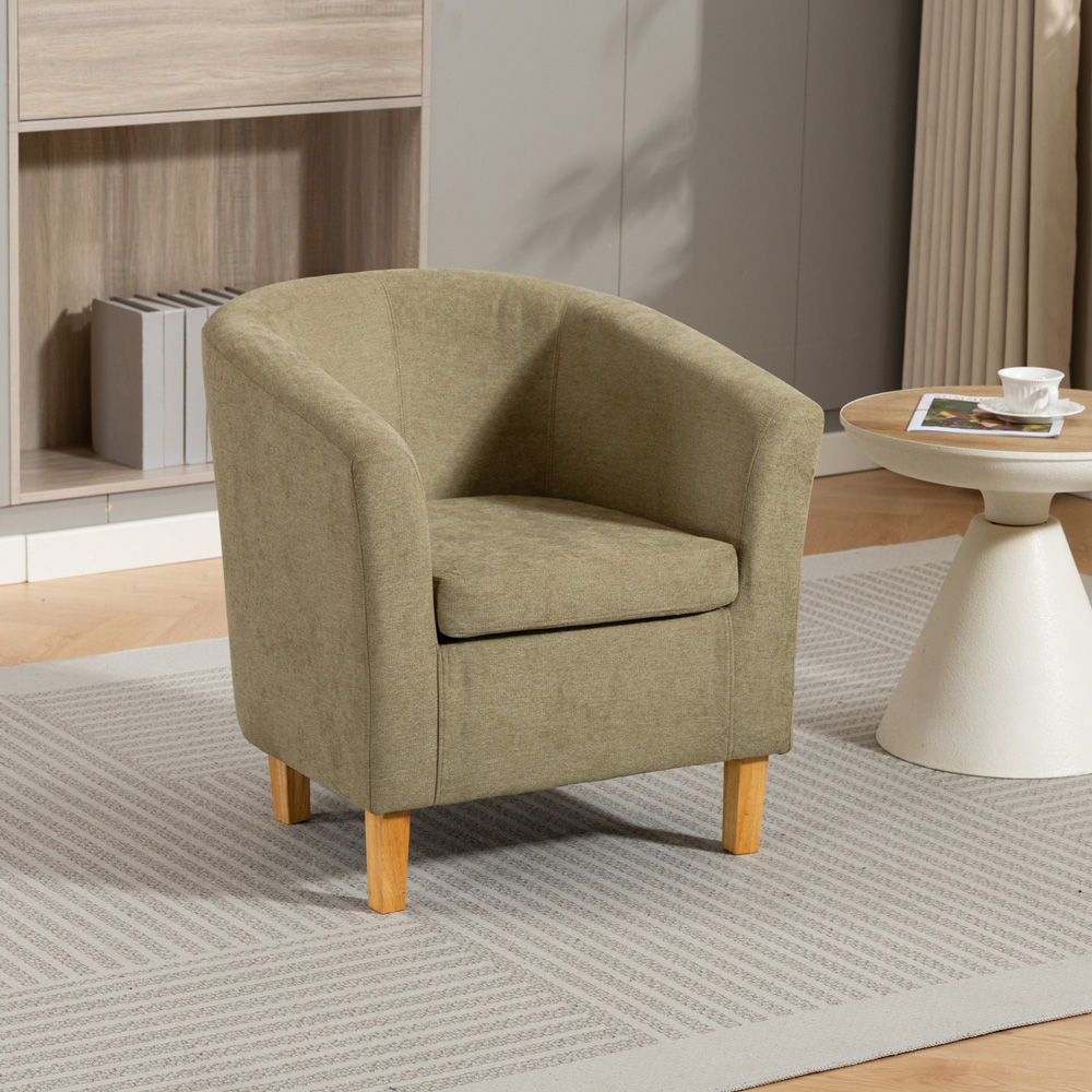Artemis Home Millie Pistachio Fabric Accent Chair Image 7