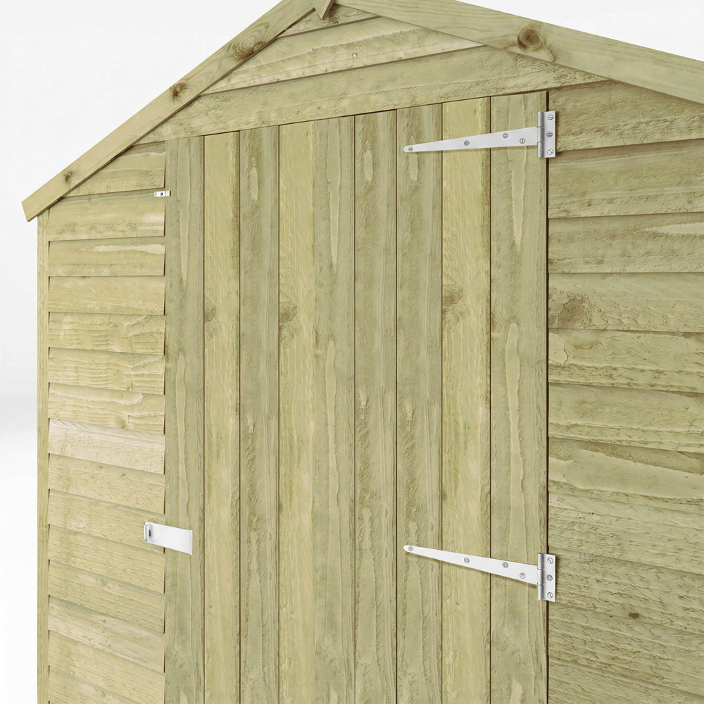 Mercia 8 x 6ft Overlap Apex Shed Image 6