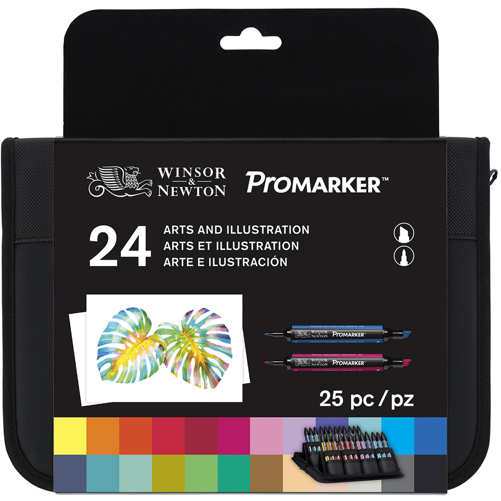 Winsor and Newton Marker Pen 25 Pack Image 1