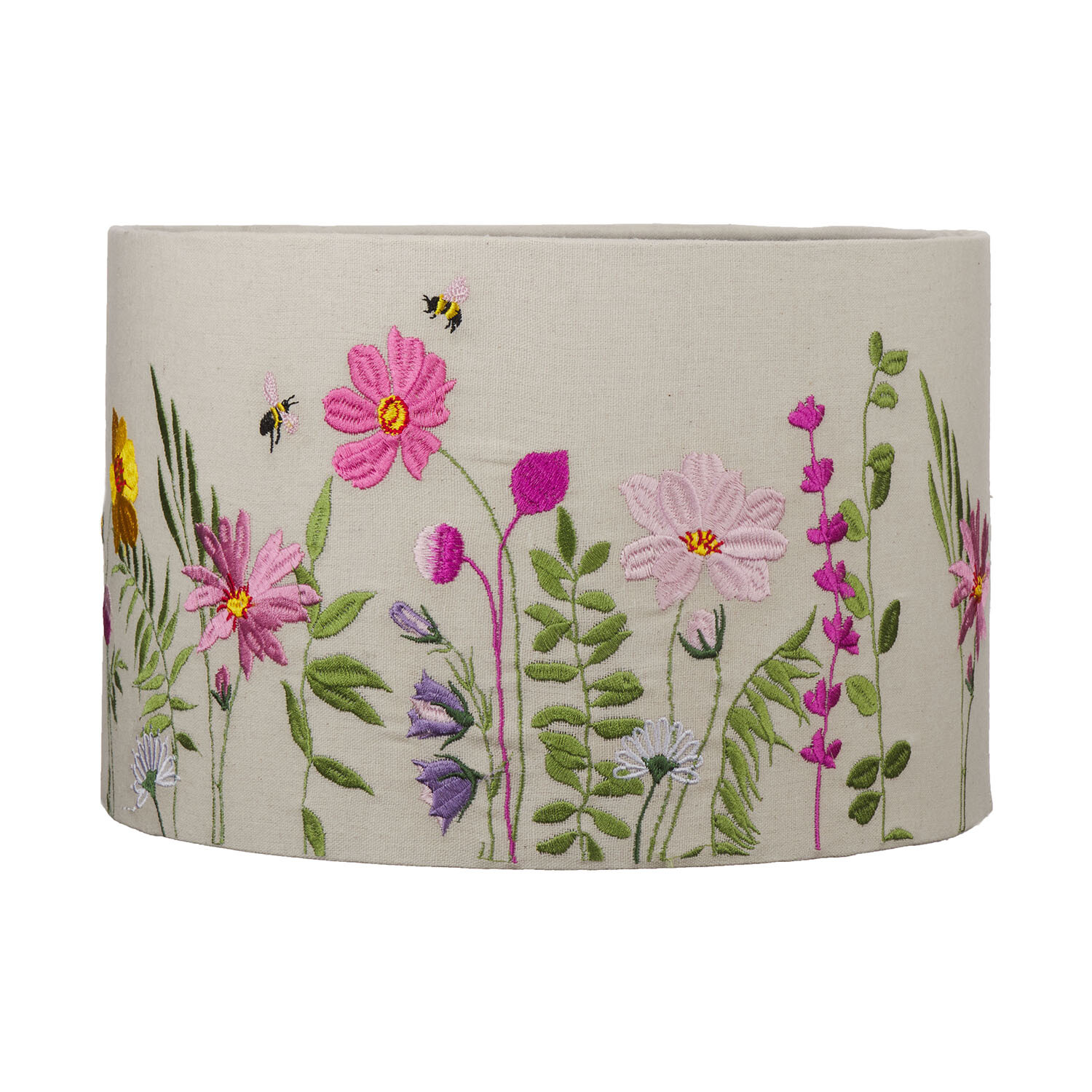 Embroidered Floral Shade - Multicolour Image 1