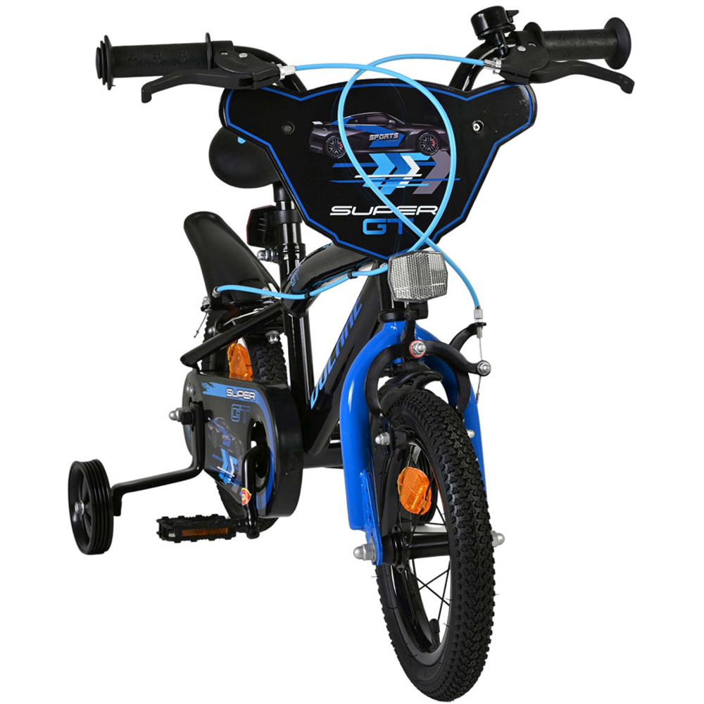 Volare Super GT Kids 12 inch Blue Bike with Stabilisers Image 2