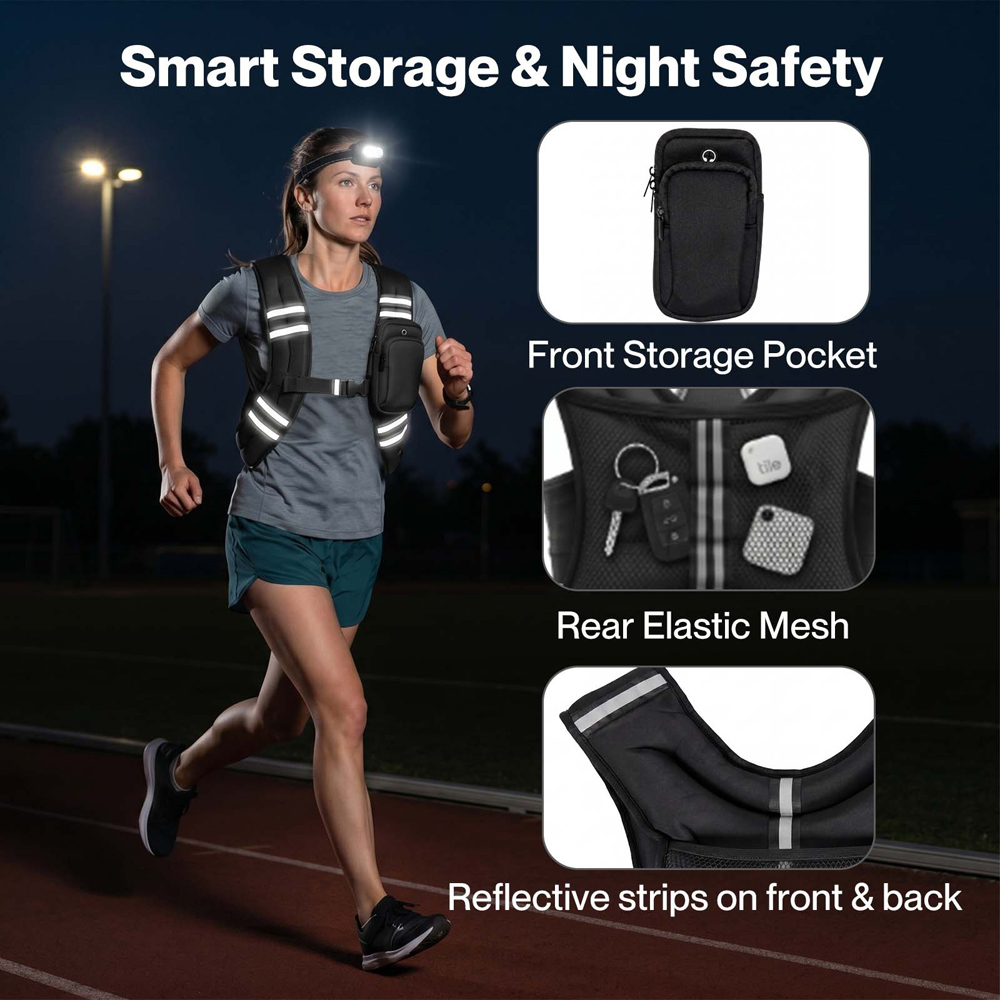 Traderight Centra Adjustable Running and Training Weighted Vest 5.5kg Image 6