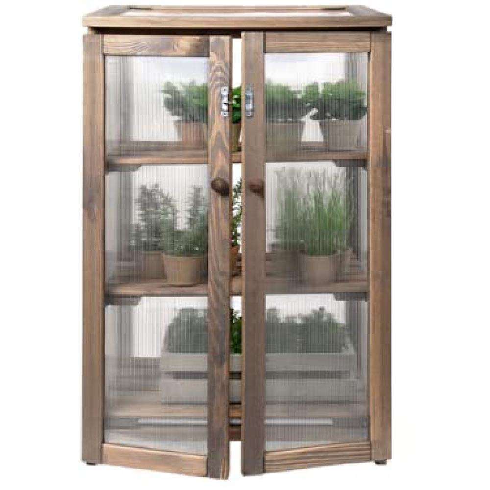 Fallen Fruits Brown Cold Frame Planter 69.4 x 54cm Image 3