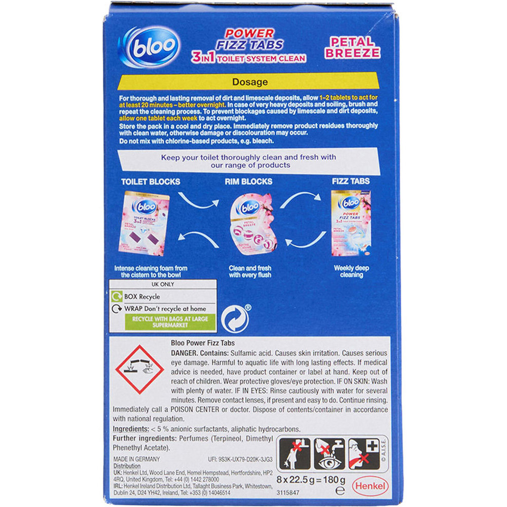 Pack of 8 Bloo Petal Breeze Fizz Tabs Image 4