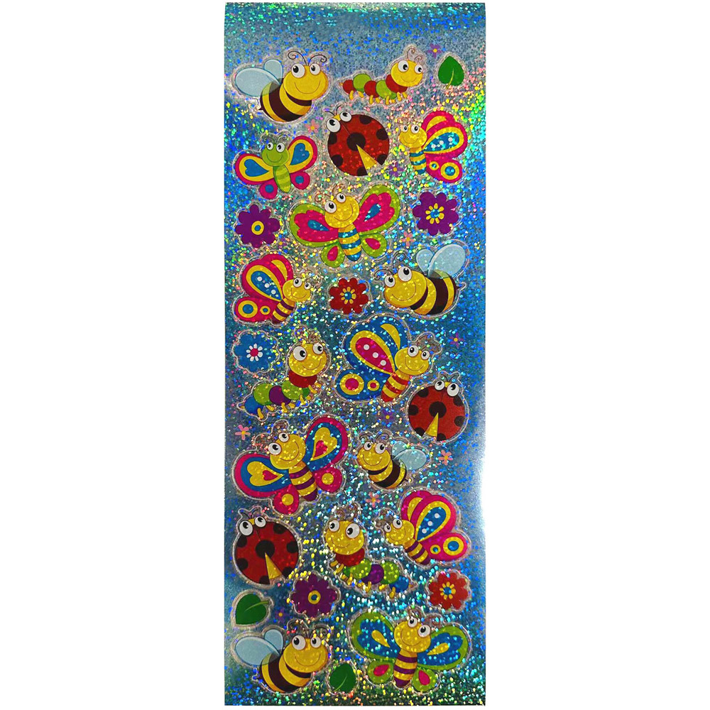 Crafty Club Glitter Stickers - Insects Image 3