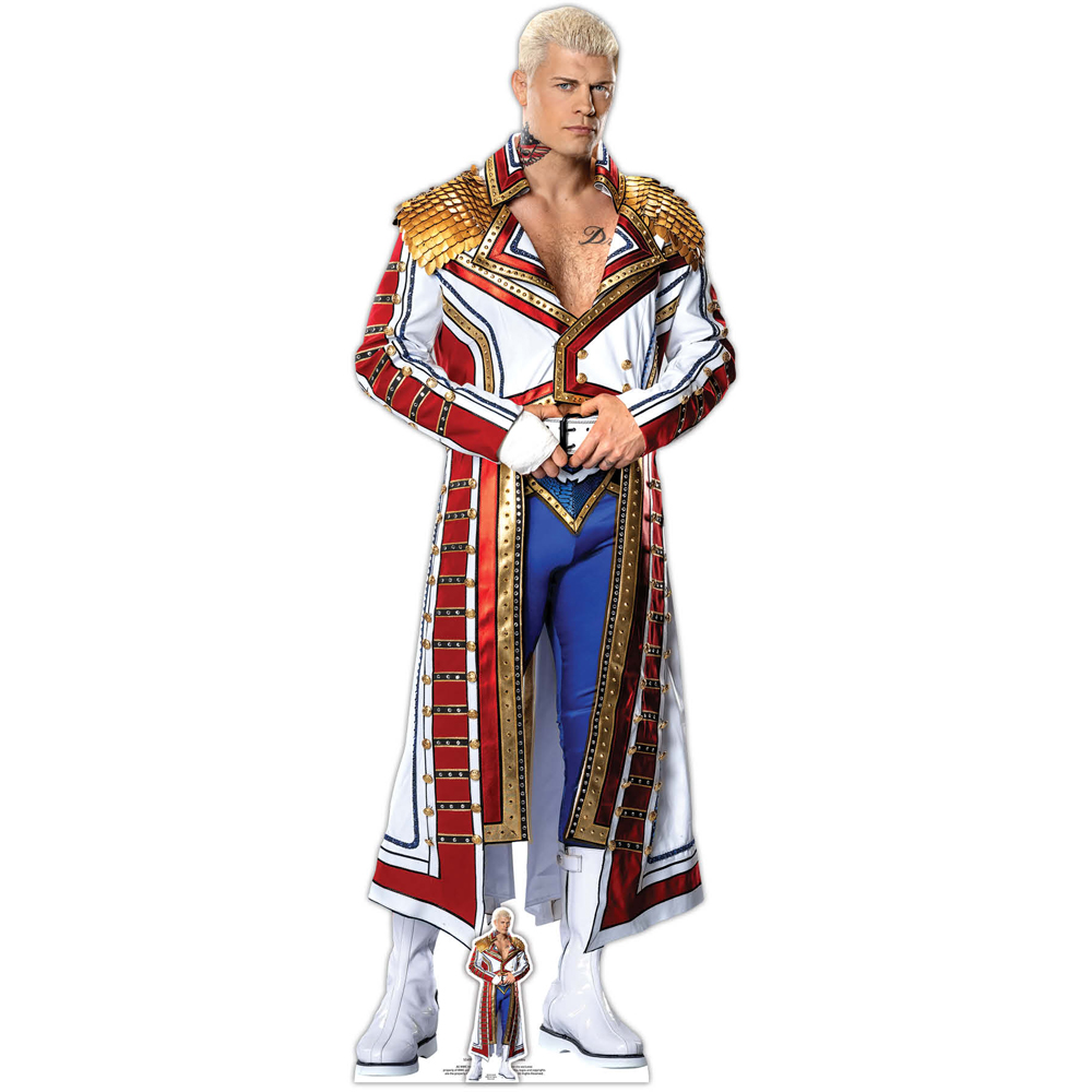 Star Cutouts Cody Rhodes WWE Cardboard Cutout 6.1ft Image 1
