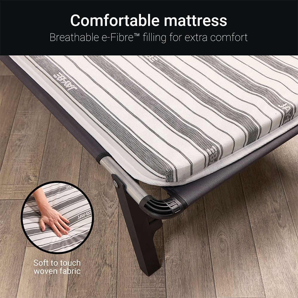 Jay-Be ME70 Single Mobile Folding Bed with Comfort Mattress Image 3