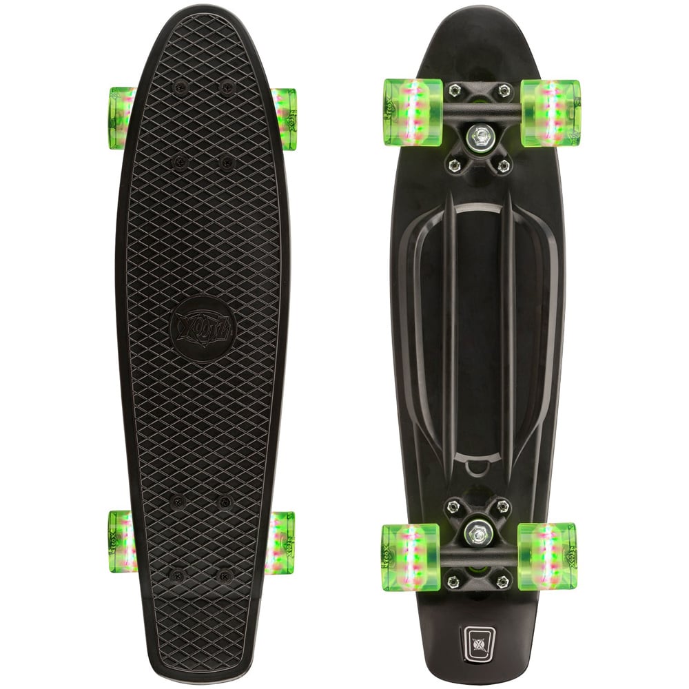 Xootz Black PP Skateboard LED 56cm Image 2