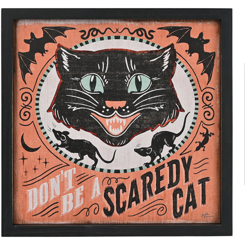 Black Cat Framed Plaque Image 3