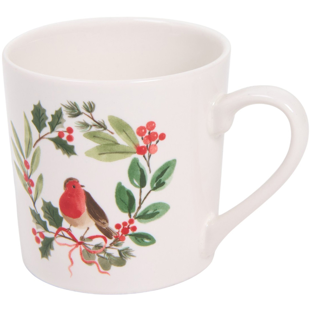 Pack of 4 Festive Robin Mugs Image 8
