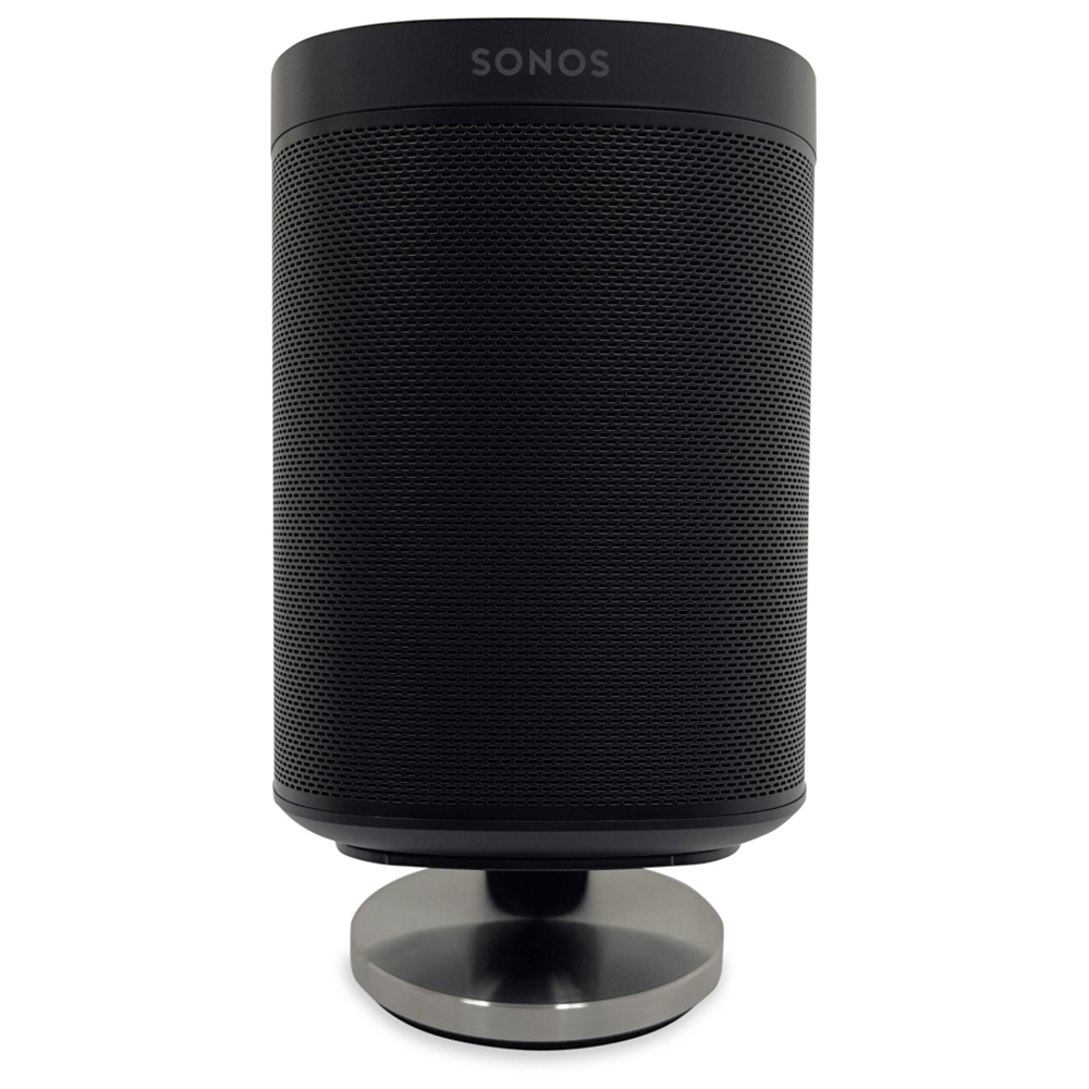 AVF Black Sonos One Desk Speaker Stand Image 3