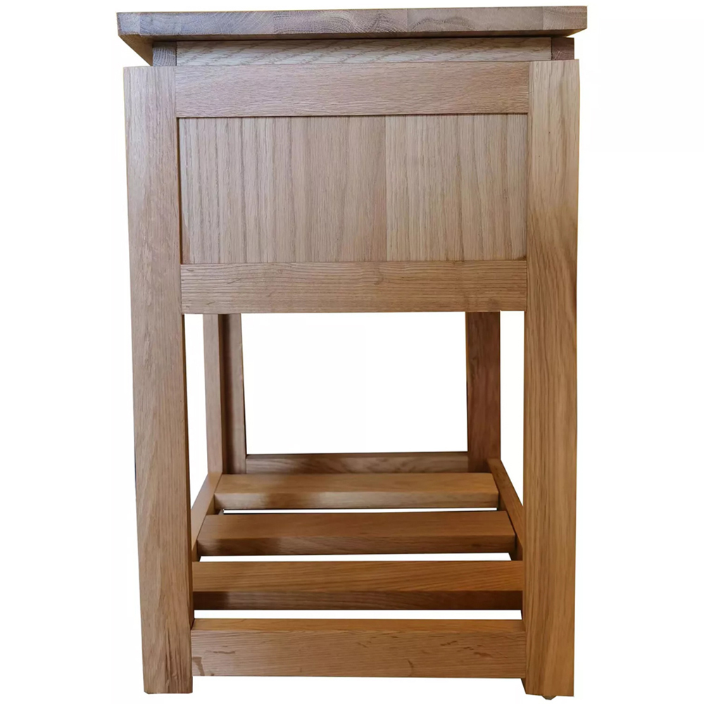 Furniture One Single Drawer Single Shelf Tall Bedside Table Image 4