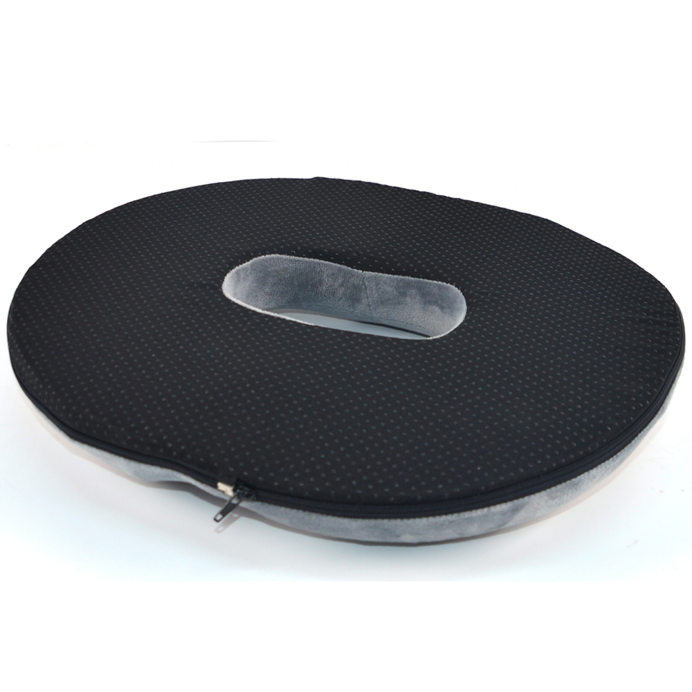 Avilo Anatomical Sculpted Oval Donut Memory Foam Seat Cushion Image 3